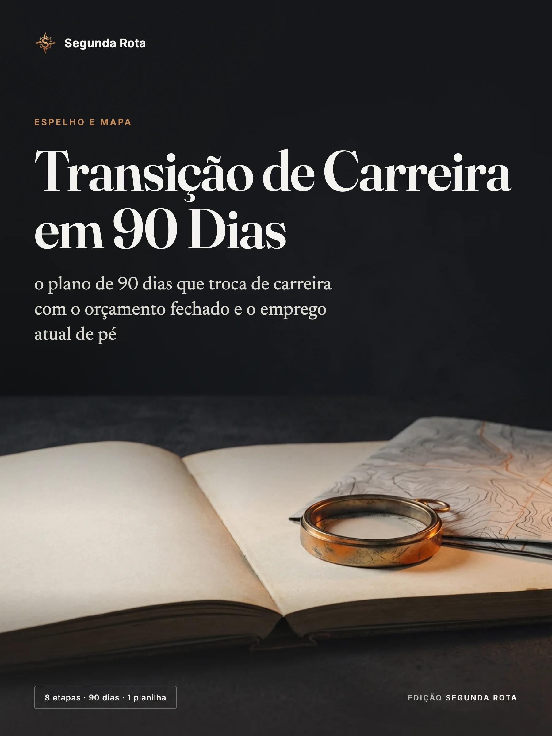 Capa do ebook Transição de Carreira em 90 Dias
